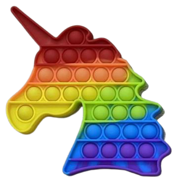 Pop Fidget Rainbow Unicorn