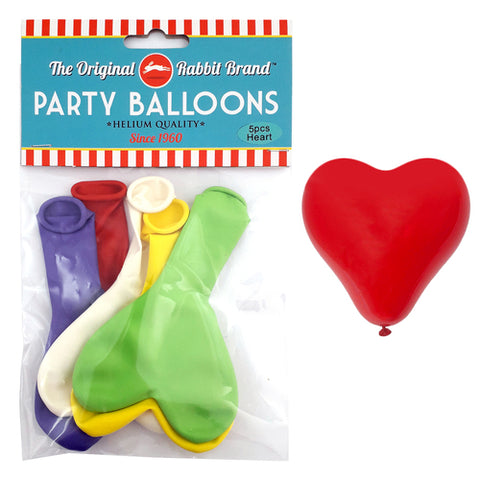 Balloons Hearts Supersize 30cm 5pc