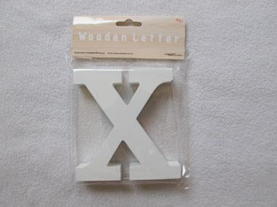 Wooden Letters 12CM X