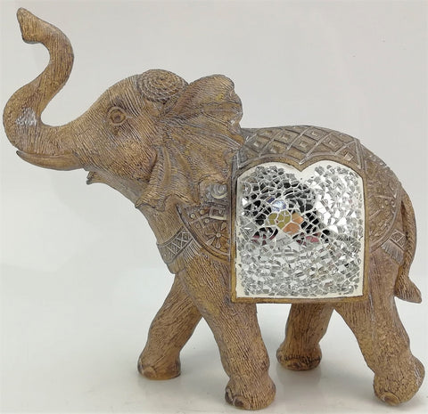 Elephant Figurine with Mosaic