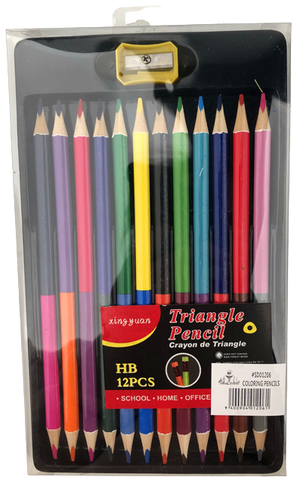 Coloring Pencils Double End 12pc