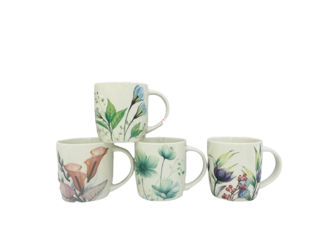 Ceramic Mug 350ml Floral