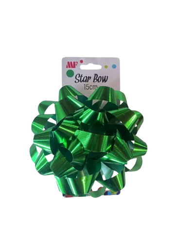 Star Bow Green 15cm