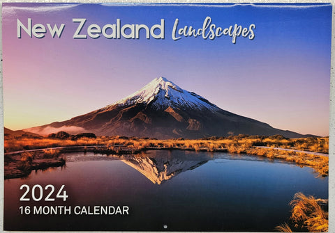 Calendar 2024 New Zealand Landscapes