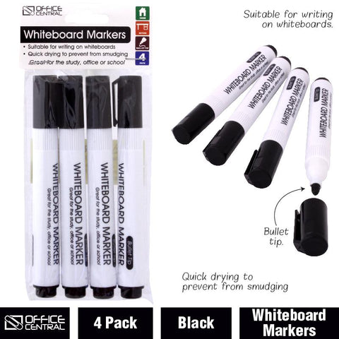 Whiteboard Markers 4pc