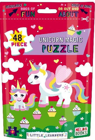 48 pc Unicorn Magic Puzzle