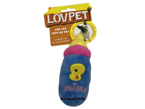 Pet Toy Baby Bottle Shape