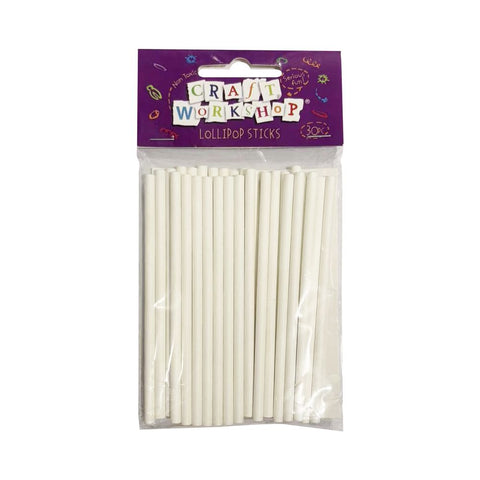 Craft Lollipop Sticks 10cm 30pc