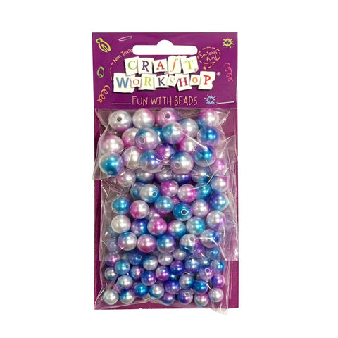 Craft Beads Colourful Pearl 8,10,12mm 45g