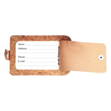 Luggage Tag Cork NZ Tiki Aotearoa 11cm