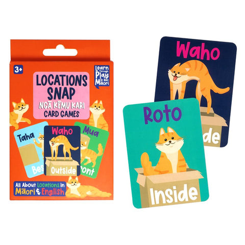 Snap Game Te Reo Locations 40 cards