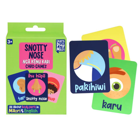 Snotty Nose Card Game Te Reo 43+1 Cards