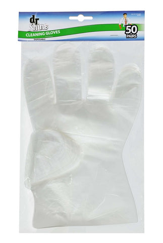 Disposable Cleaning Gloves 50 Pairs