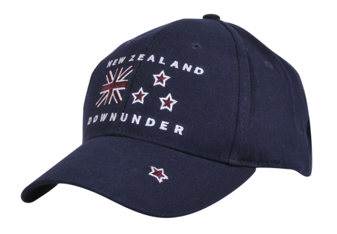 Cap NZ Flag Downunder Navy