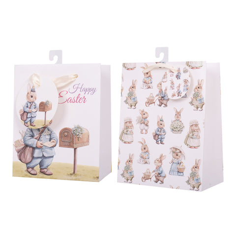 Easter Old Bunny Gift Bag Sml