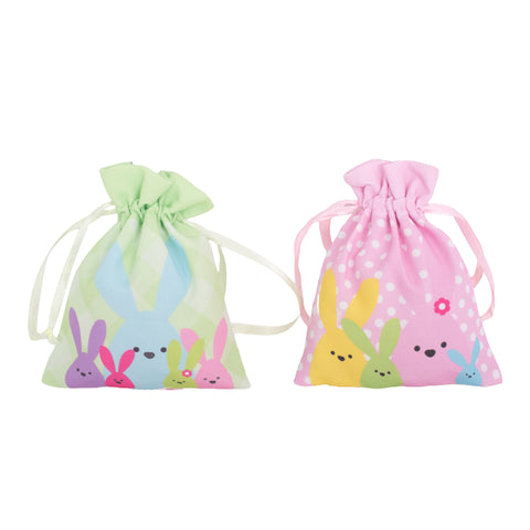 Easter Canvas Gift Bag 12x15cm