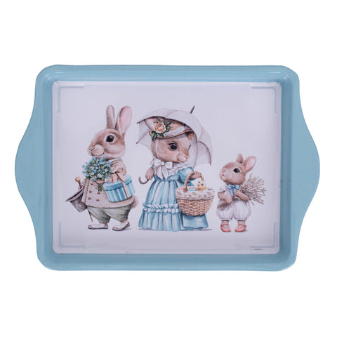 21.5x14.5cm Metal Easter Tray