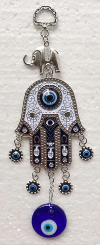 Hamsa Evil Eye and Elephant