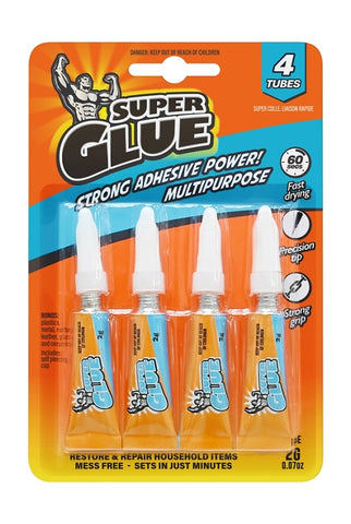 SUPER GLUE 2G 4 PACK