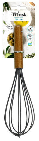 Kitchen SILICONE WHISK Acacia Handle