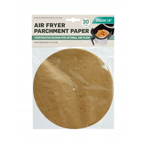 Airfire Paper Air Fryer Parchment Paper 20cm 30 Pack – Dollar Outlet