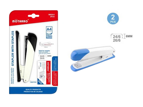 Stapler & Pins 24/6 Motarro