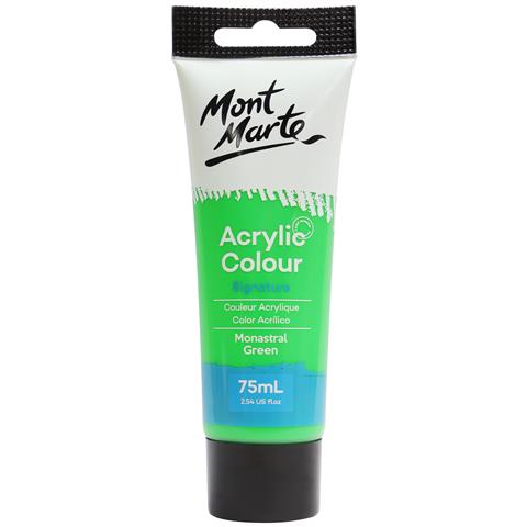 MM Studio Acylic Paint 75ml Monastral Green