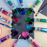 MM Glitter Paint 75ml Dark Blue