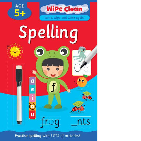 Wipe Clean Spelling Book