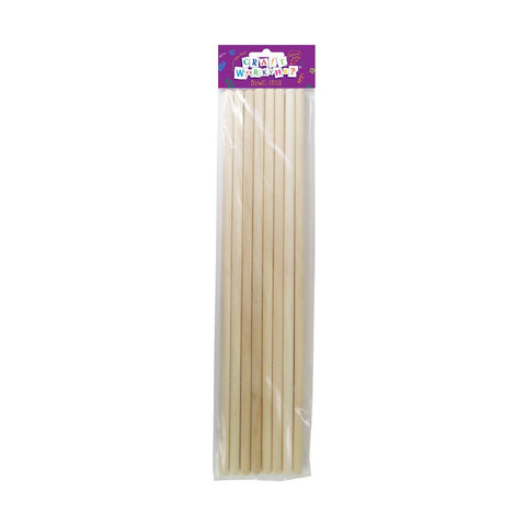Craft Dowel Stick 8pc 8mm x30cm