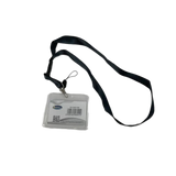 Lanyard with Card Holder Black 50cm