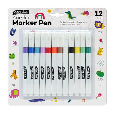 Artist Touch  Acrylic Marker Pen 12 Pack
