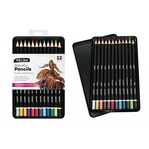 Artist Touch Metallic Pencils 12 Pack