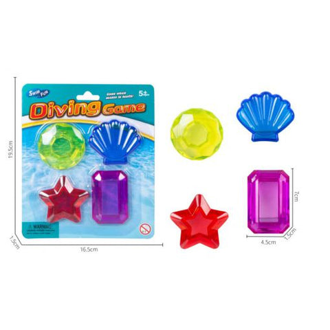 Diving Toy Diamond 4pc