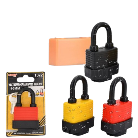 Laminated Weather Resistant Padlock 40mm