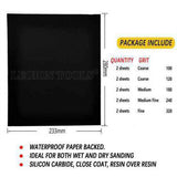 Sandpaper Wet & Dry 10pc