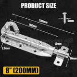 Pad Bolt 8" 200mm