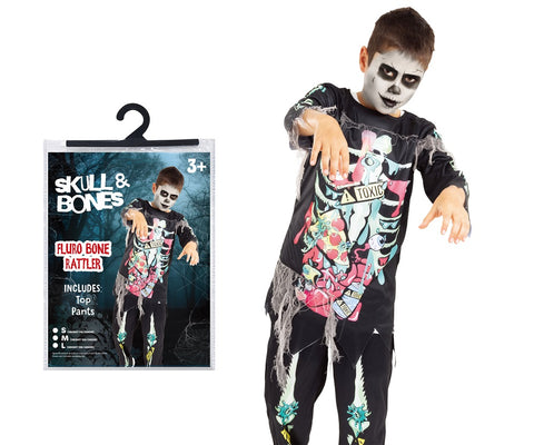 Costume Fluro Bone Rattler Kids