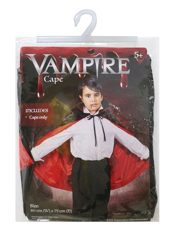 Vampire Cape Kids 75cm