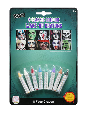 FACE MAKEUP STICKS 8pk