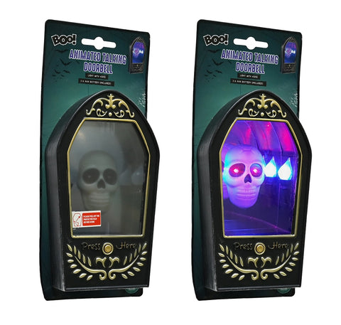 ANIMATED TALKING DOORBELL 18.5cm