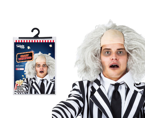 Crazy White Wig Adults