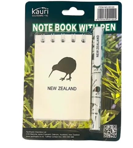 Notebook Kiwi Design w/pen