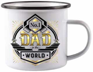No 1 Dad Mug & Coaster Set 330ml