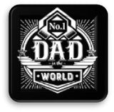 No 1 Dad Mug & Coaster Set 330ml