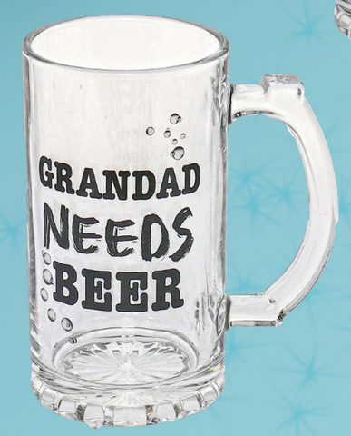 Grandad Needs Beer Stein 500ml