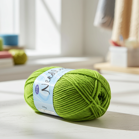 Yarn Acrylic 100g Green 5532-425