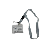 Lanyard w/Card Cover Grey