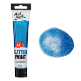 MM Glitter Paint 75ml Dark Blue