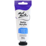 MM Satin Acylic 75ml Cobalt Blue